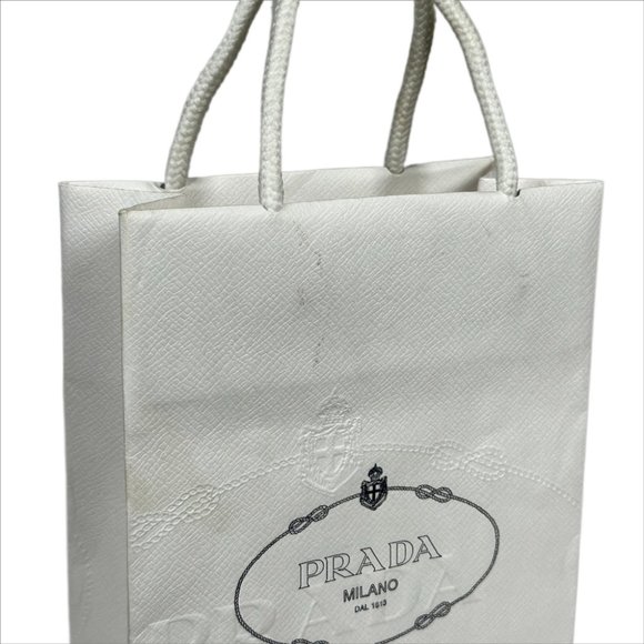 Prada Logo Embossed Paper Gift Bag - Picture 2 of 2